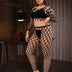 Women Plus Size Fishnet Bodystocking | PRUSES - PRUSES