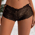 Women Plus Size Floral Lace High Waist Sexy Panty - PRUSES