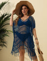 Women Plus Size Fringed Bikini Cover - up | PRUSES - PRUSES
