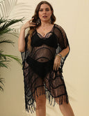 Women Plus Size Fringed Bikini Cover - up | PRUSES - PRUSES