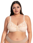 Women Plus Size Front Buckle Lace Bra | PRUSES - PRUSES