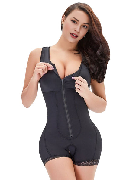 Women Plus Size Front Zip Push Up Butt Lifting Shapewear | PRUSES - PRUSES