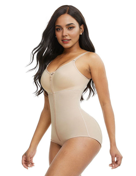 Women Plus Size Full Body Tummy Control Bodysuit Shapewear - PRUSES