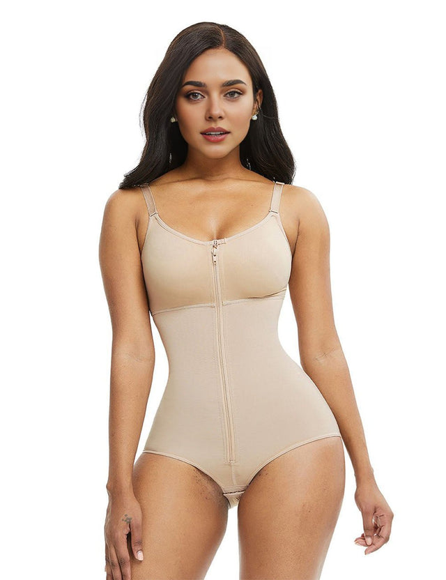 Women Plus Size Full Body Tummy Control Bodysuit Shapewear - PRUSES