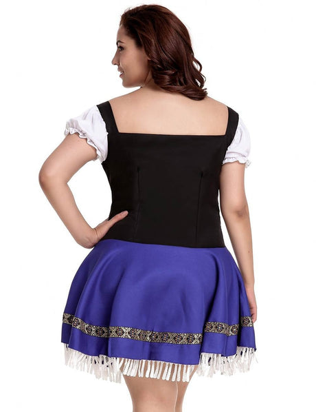 Women Plus Size German Beer Girl Costume Dress | PRUSES - PRUSES