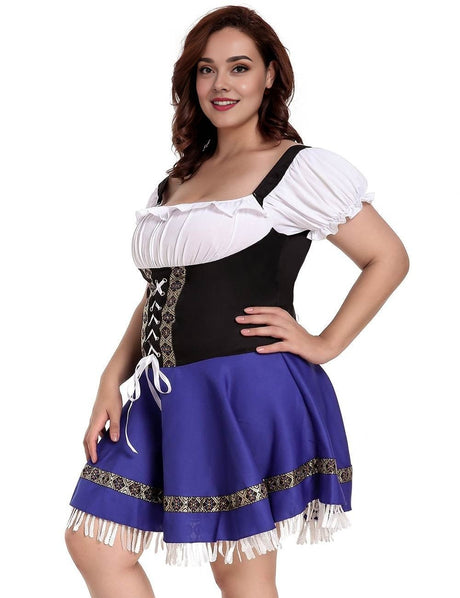Women Plus Size German Beer Girl Costume Dress | PRUSES - PRUSES
