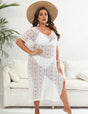 Women Plus Size Hollow Deep V Neck Cover Up | PRUSES - PRUSES