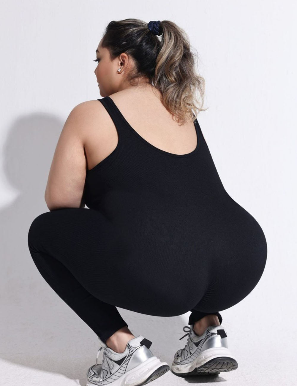 Women Plus Size Jumpsuit Seamless Hip Lift Yoga Wear | PRUSES - PRUSES