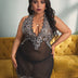 Women Plus Size Lace Babydoll Nightwear - PRUSES