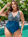 Women Plus Size Leopard Print Fat Lady Bikini - PRUSES