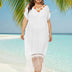Women Plus Size Long Fringe Beach Dress Cover Up | PRUSES - PRUSES