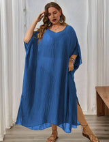 Women Plus Size Loose Bikini Cover up - PRUSES