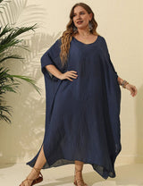 Women Plus Size Loose Bikini Cover up - PRUSES