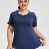 Women Plus Size Mesh Yoga Shirt Breathable Slim Sports Tops | PRUSES - PRUSES