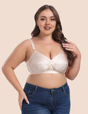 Women Plus Size Non - Padded Satin Bra | PRUSES - PRUSES