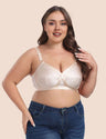 Women Plus Size Non - Padded Satin Bra | PRUSES - PRUSES