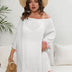 Women Plus Size Off - Shoulder Loose Cover Up | PRUSES - PRUSES