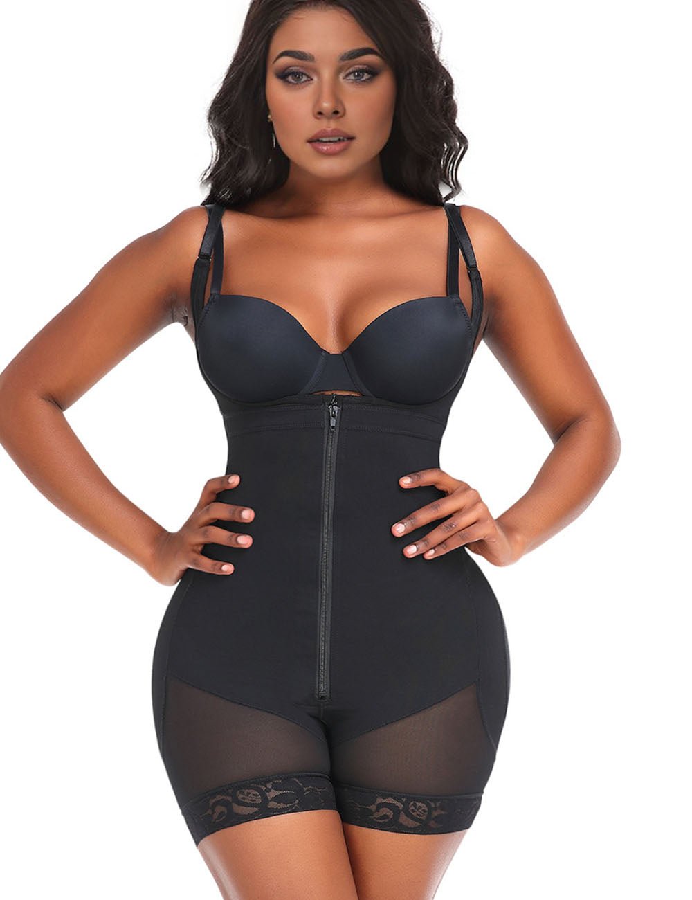 Women Plus Size Open Bust Firm Control Shapewear | PRUSES - PRUSES