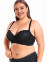 Women Plus Size Push - Up Underwire Adjustable Lace Bra | PRUSES - PRUSES