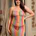 Women Plus Size Rainbow Colorful Fishnet Bodystocking | PRUSES - PRUSES