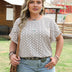 Women Plus Size Retro Loose Short Sleeves | PRUSES - PRUSES