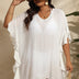 Women Plus Size Ruffled Beach Cover Up Dress | PRUSES - PRUSES