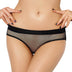 Women Plus Size Sexy Netted Open Back Hipster Panty - PRUSES