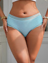 Women Plus Size Sexy Striped Cloth Lace Underwear - PRUSES