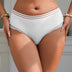 Women Plus Size Sexy Striped Cloth Lace Underwear - PRUSES