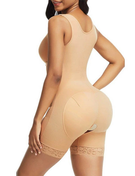 Women Plus Size Shapewear for Tummy Control Back View
