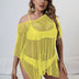 Women Plus Size Sheer Mesh Swimsuit Cover - ups | PRUSES - PRUSES