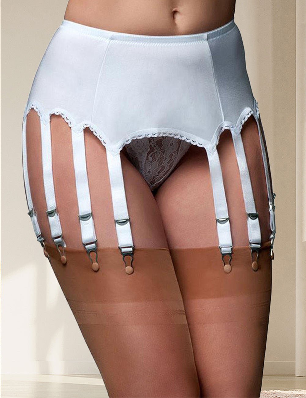 Women Plus Size Ten - claw Garter Belts - PRUSES