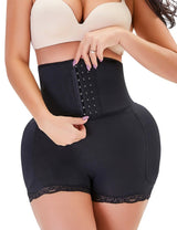 Women Plus Size Tummy Control Butt Lifter Shapewear Shorts - PRUSES