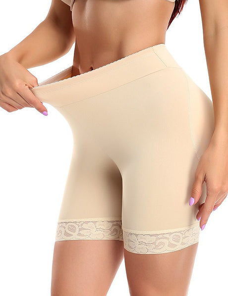 Women Plus Size Tummy Control Padded Shorts Butt Lifters Shapewear - PRUSES