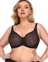 Women Plus Size Ultra - Thin See - Through Bra | PRUSES - PRUSES
