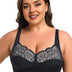 Women Plus Size Wireless Lace Bra | PRUSES - PRUSES