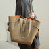 Women Vintage Leather Large Capacity Tote Bucket Bag | PRUSES - PRUSES