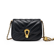 women_black_quilted_leather_flap_chain_crossbody_purses_mini_bags