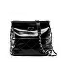 women_s_black_leather_bucket_chain_bag_zipper_shoulder_bag_1