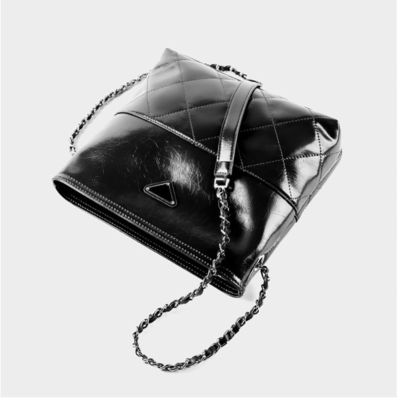 women_s_black_leather_bucket_chain_bag_zipper_shoulder_bag_10