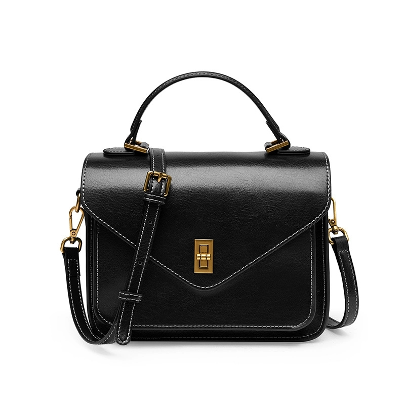 women_s_black_leather_vintage_flap_shoulder_message_bag_10