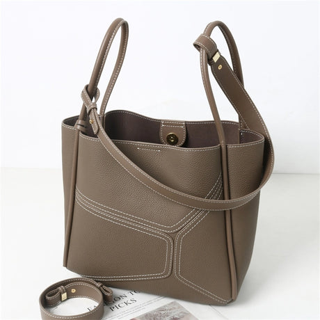 women_s_grey_leather_bucket_handbag_shoulder_tote_bag_with_inner_pouch_9