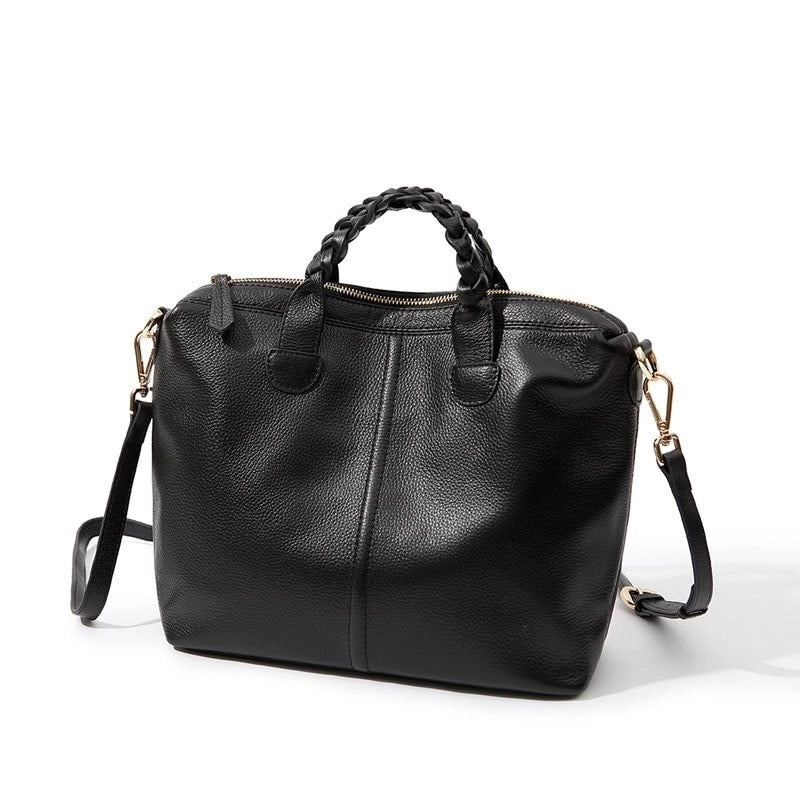 women_s_old_black_leather_tote_bag_shoulder_handbags_5