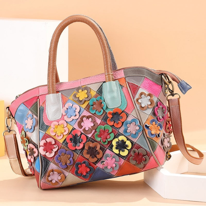 women_s_pink_flowers_leather_satchel_handbag_work_tote_bags_10
