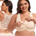 Womens Plus Size Front Clasp Lace Wirefree Tank Top Bra | PRUSES - PRUSES