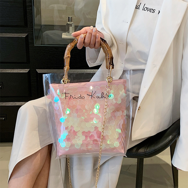 woven_clear_bags_bamboo_top_handle_transparent_bucket_bag_1