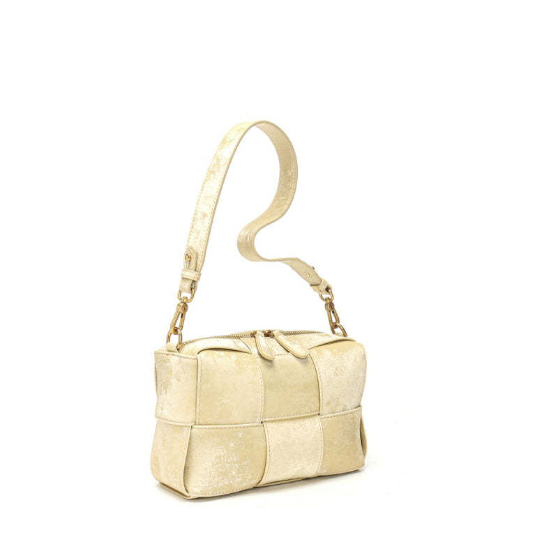 yellow_woven_leather_zipper_shoulder_square_handbags_7